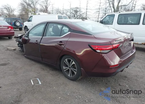 2020 Nissan Sentra Sv Xtronic Cvt z USA, uszkodzony, nr VIN 3N1AB8CV9LY234784